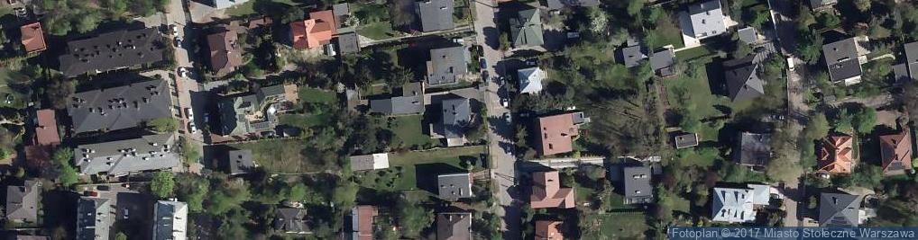 Zdjęcie satelitarne Botaniczna ul.