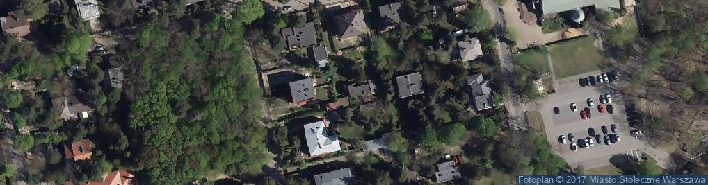 Zdjęcie satelitarne Bosmańska ul.