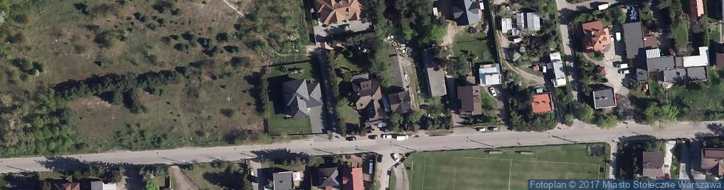 Zdjęcie satelitarne Borków ul.