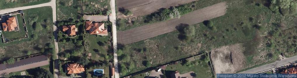 Zdjęcie satelitarne Borków ul.
