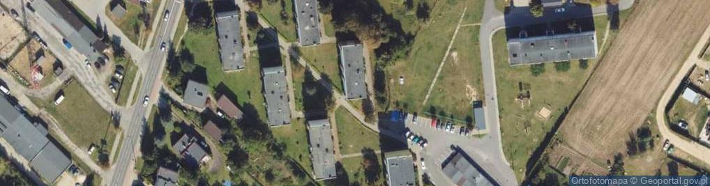 Zdjęcie satelitarne Bojowników o Wolność i Demokrację ul.