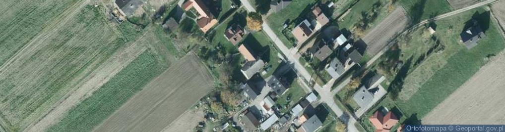 Zdjęcie satelitarne Borsuków ul.