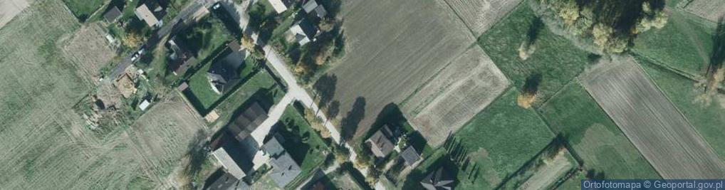 Zdjęcie satelitarne Borsuków ul.