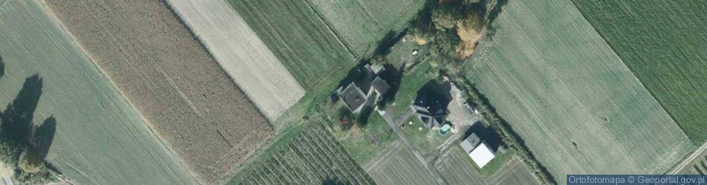 Zdjęcie satelitarne Borsuków ul.