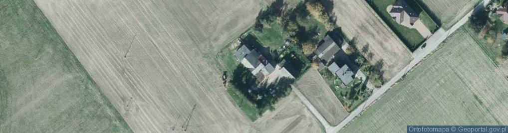 Zdjęcie satelitarne Borsuków ul.