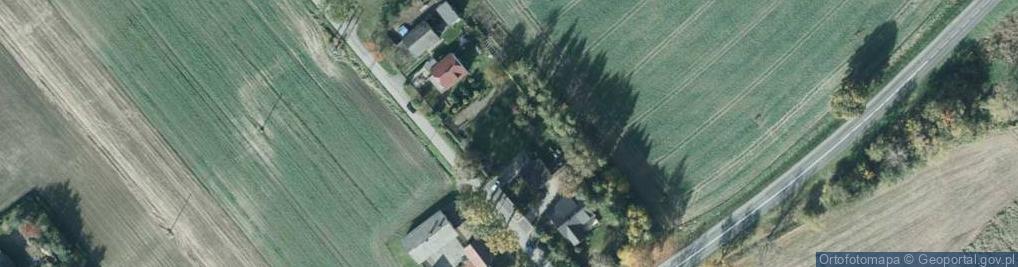 Zdjęcie satelitarne Borsuków ul.