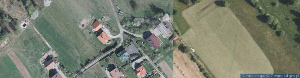 Zdjęcie satelitarne Boczna ul.