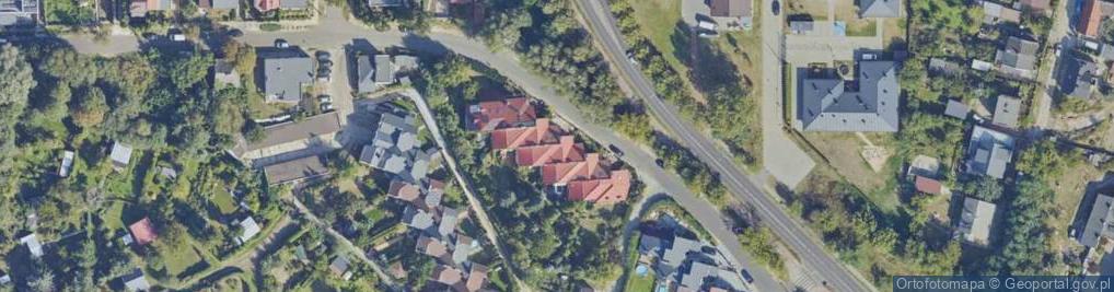 Zdjęcie satelitarne Borowska ul.