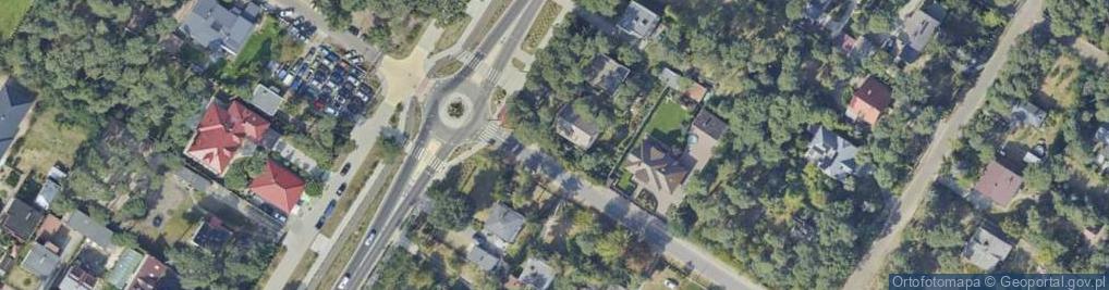 Zdjęcie satelitarne Botaniczna ul.