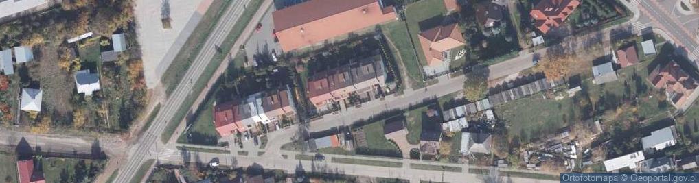Zdjęcie satelitarne Boczna ul.