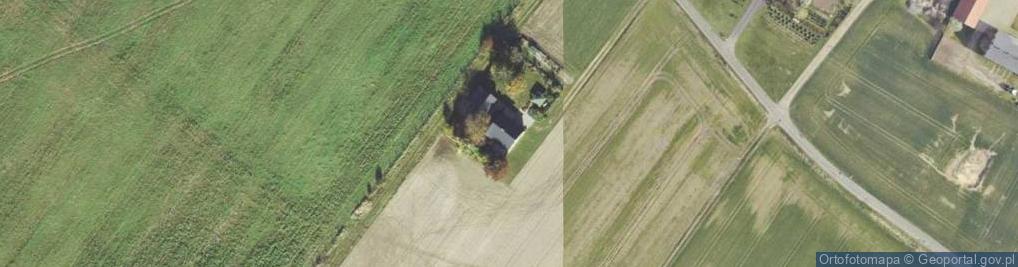 Zdjęcie satelitarne Borki ul.