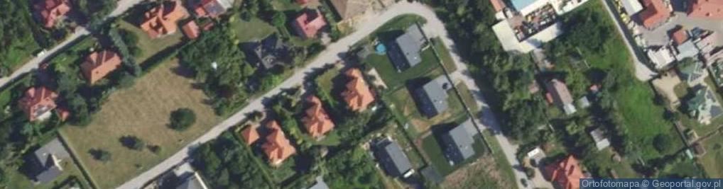 Zdjęcie satelitarne Bociana Białego ul.