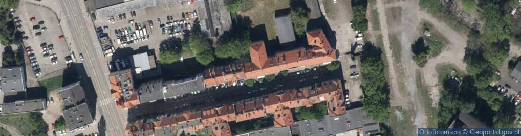 Zdjęcie satelitarne Boczna ul.