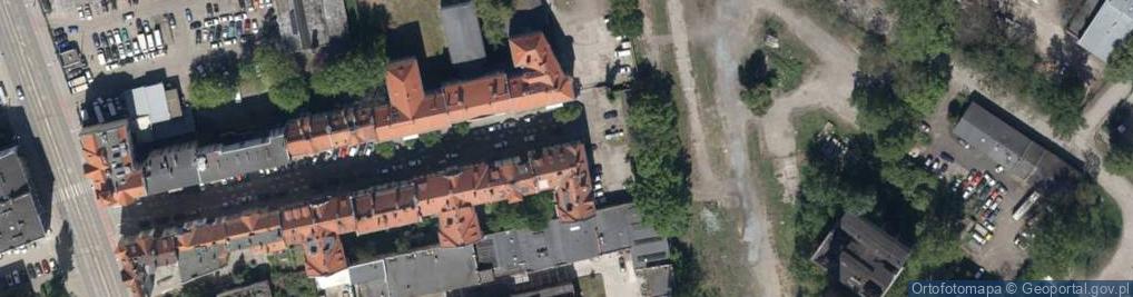 Zdjęcie satelitarne Boczna ul.
