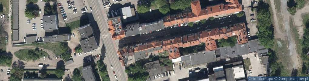 Zdjęcie satelitarne Boczna ul.