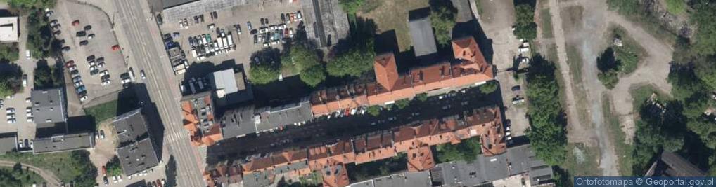 Zdjęcie satelitarne Boczna ul.