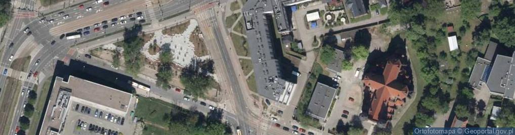 Zdjęcie satelitarne Borowska ul.