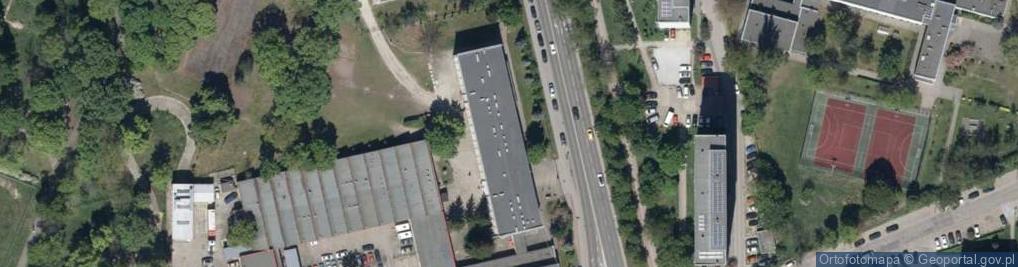 Zdjęcie satelitarne Borowska ul.