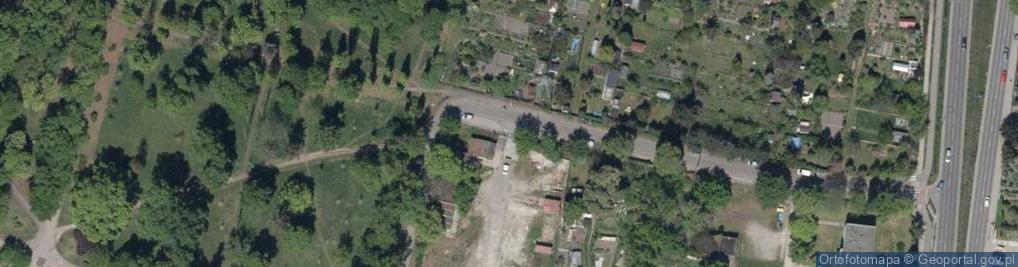 Zdjęcie satelitarne Borowska ul.