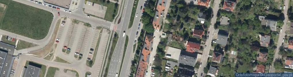Zdjęcie satelitarne Borowska ul.