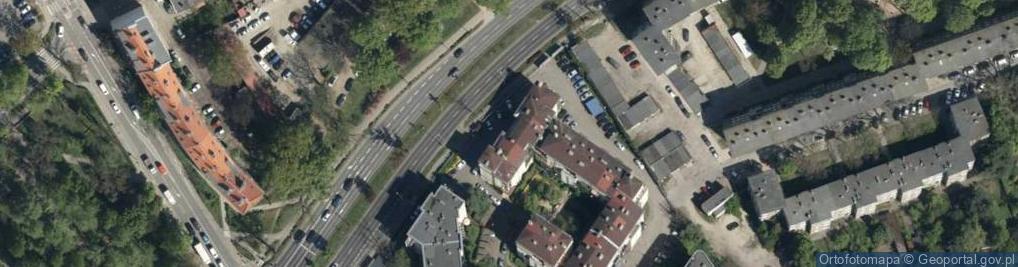 Zdjęcie satelitarne Bolesława Krzywoustego ul.
