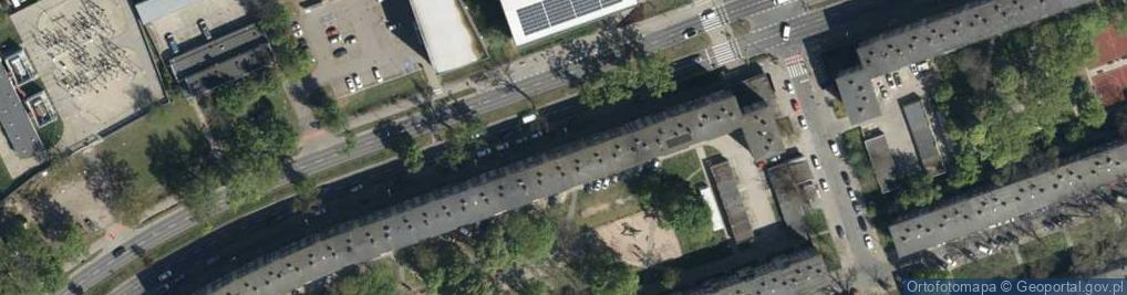 Zdjęcie satelitarne Bolesława Krzywoustego ul.