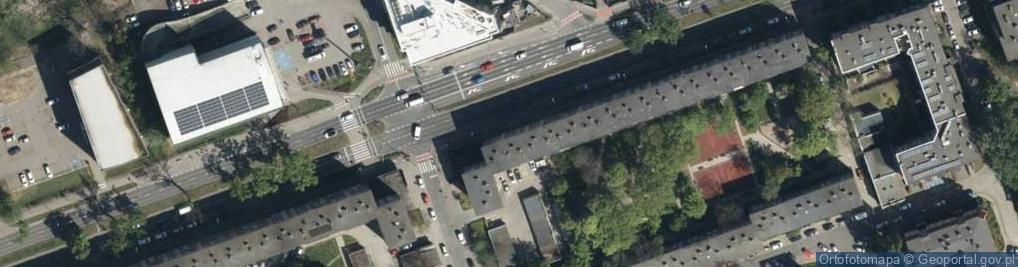 Zdjęcie satelitarne Bolesława Krzywoustego ul.