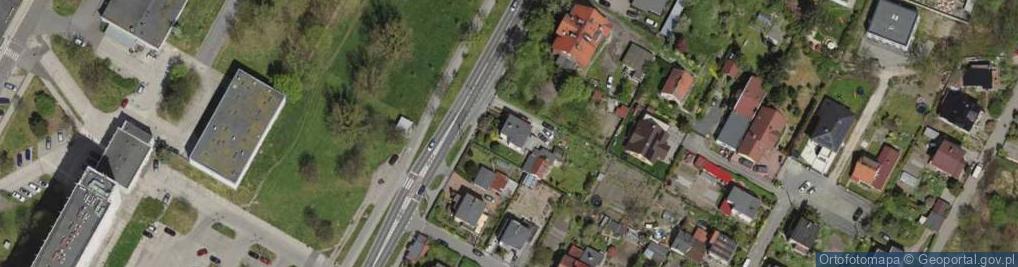Zdjęcie satelitarne Bora-Komorowskiego Tadeusza, gen. ul.