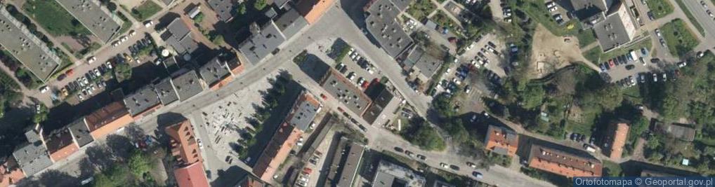 Zdjęcie satelitarne Bolesława Krzywoustego ul.