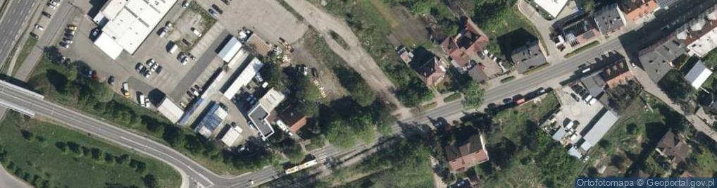 Zdjęcie satelitarne Bolesława Krzywoustego ul.