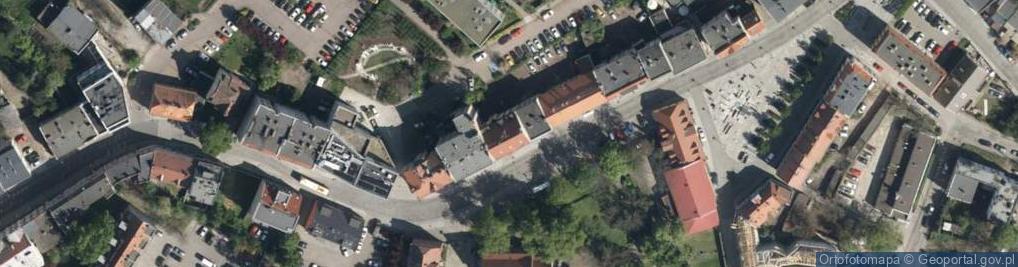 Zdjęcie satelitarne Bolesława Krzywoustego ul.