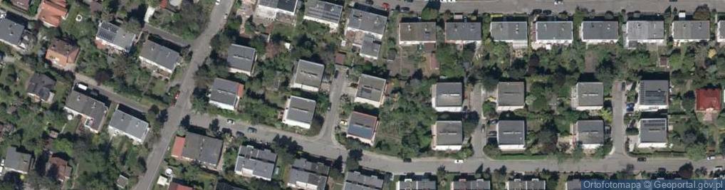 Zdjęcie satelitarne Borówczana ul.
