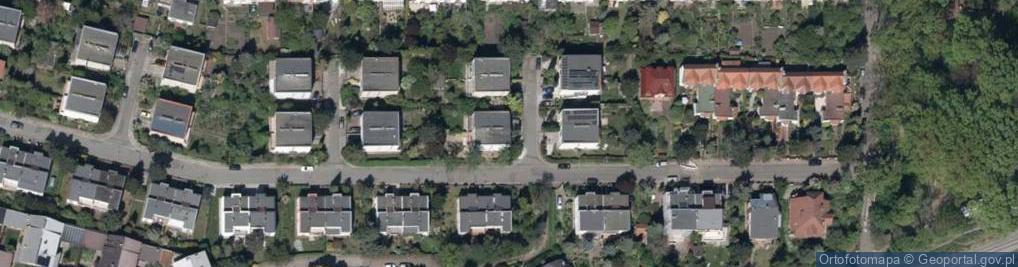 Zdjęcie satelitarne Borówczana ul.