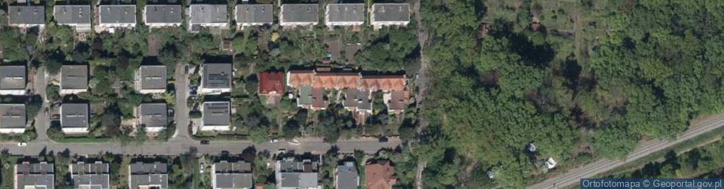 Zdjęcie satelitarne Borówczana ul.