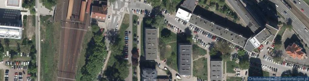 Zdjęcie satelitarne Bolesławiecka ul.