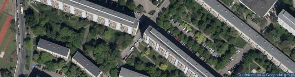 Zdjęcie satelitarne Bobrza ul.