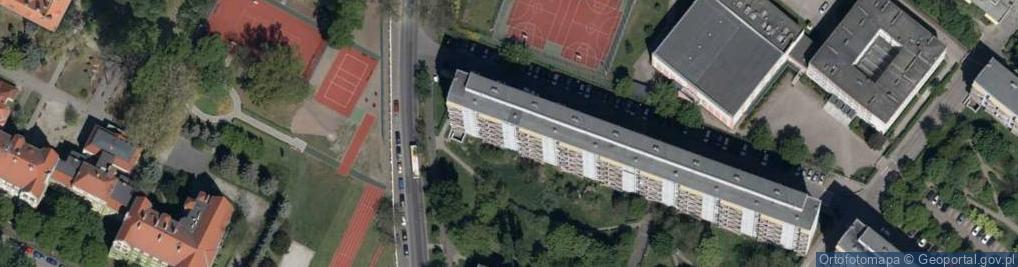 Zdjęcie satelitarne Bobrza ul.
