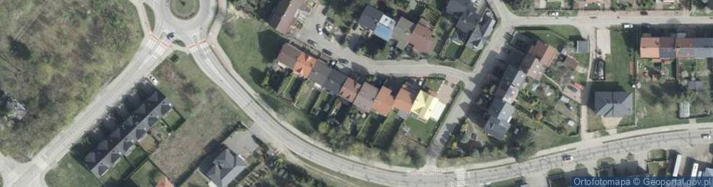 Zdjęcie satelitarne Boczna ul.