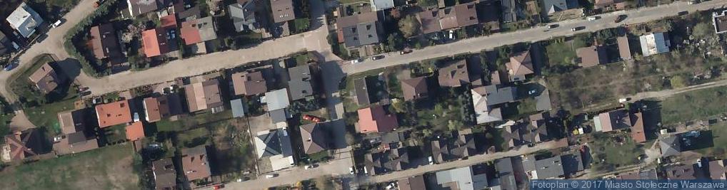 Zdjęcie satelitarne Bociania ul.