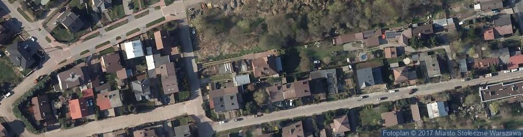 Zdjęcie satelitarne Bociania ul.