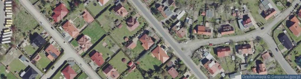 Zdjęcie satelitarne Bolesławiecka ul.