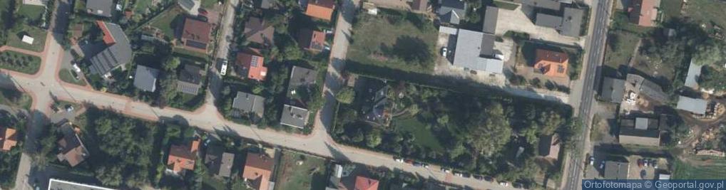 Zdjęcie satelitarne Botaniczna ul.