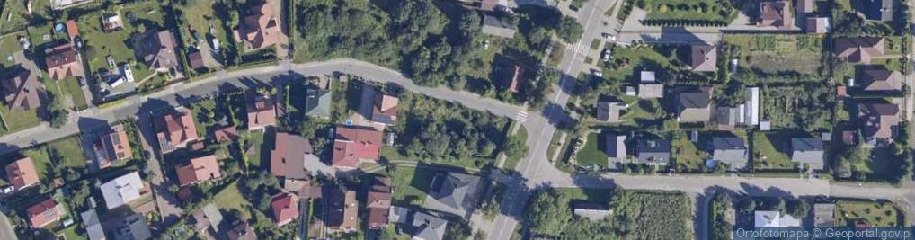 Zdjęcie satelitarne Botaniczna ul.