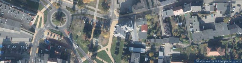Zdjęcie satelitarne Bohaterów Getta ul.