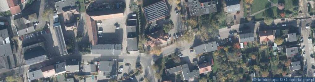 Zdjęcie satelitarne Bohaterów Getta ul.