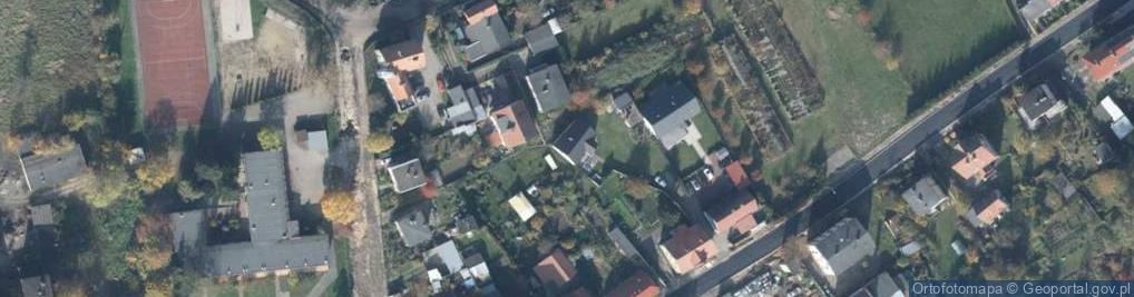 Zdjęcie satelitarne Bohaterów Getta ul.