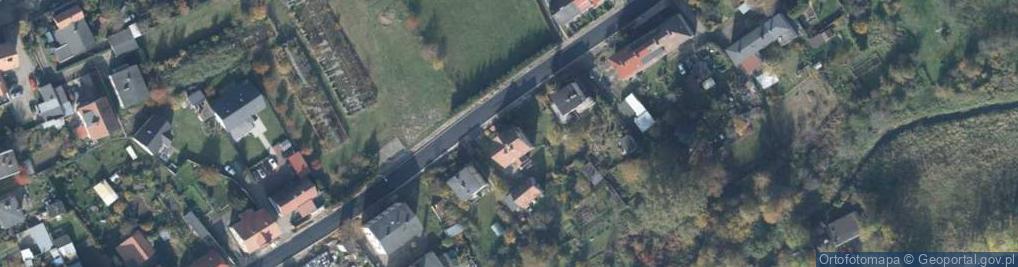 Zdjęcie satelitarne Bohaterów Getta ul.