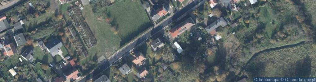 Zdjęcie satelitarne Bohaterów Getta ul.