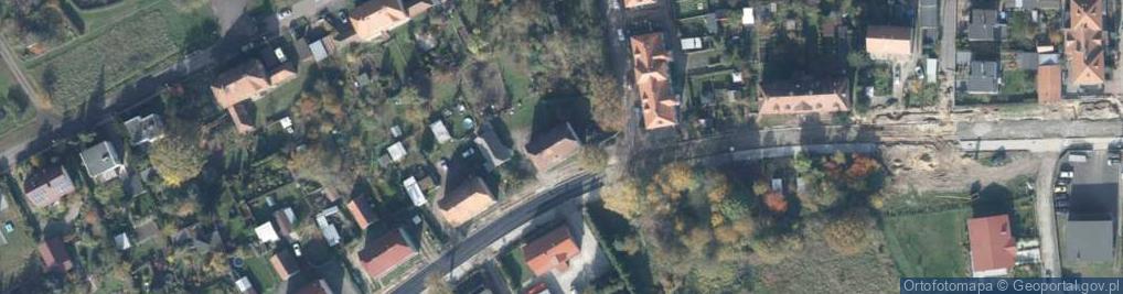 Zdjęcie satelitarne Bohaterów Getta ul.