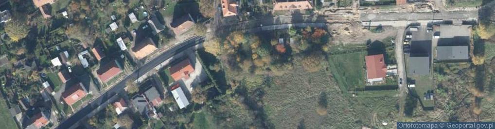 Zdjęcie satelitarne Bohaterów Getta ul.